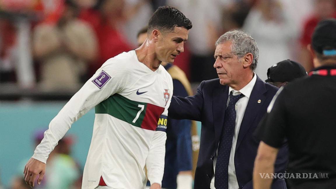 $!Ronaldo se mostró afectado tras la eliminación de Portugal.