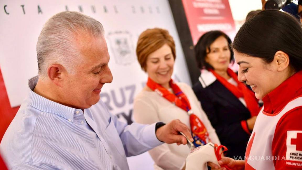 Arrancan Alcalde y Consejo Administrativo colecta anual de la Cruz Roja en Torreón