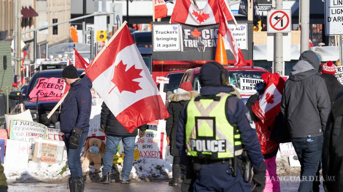 Baraja Canadá uso de fuerza militar contra las protestas