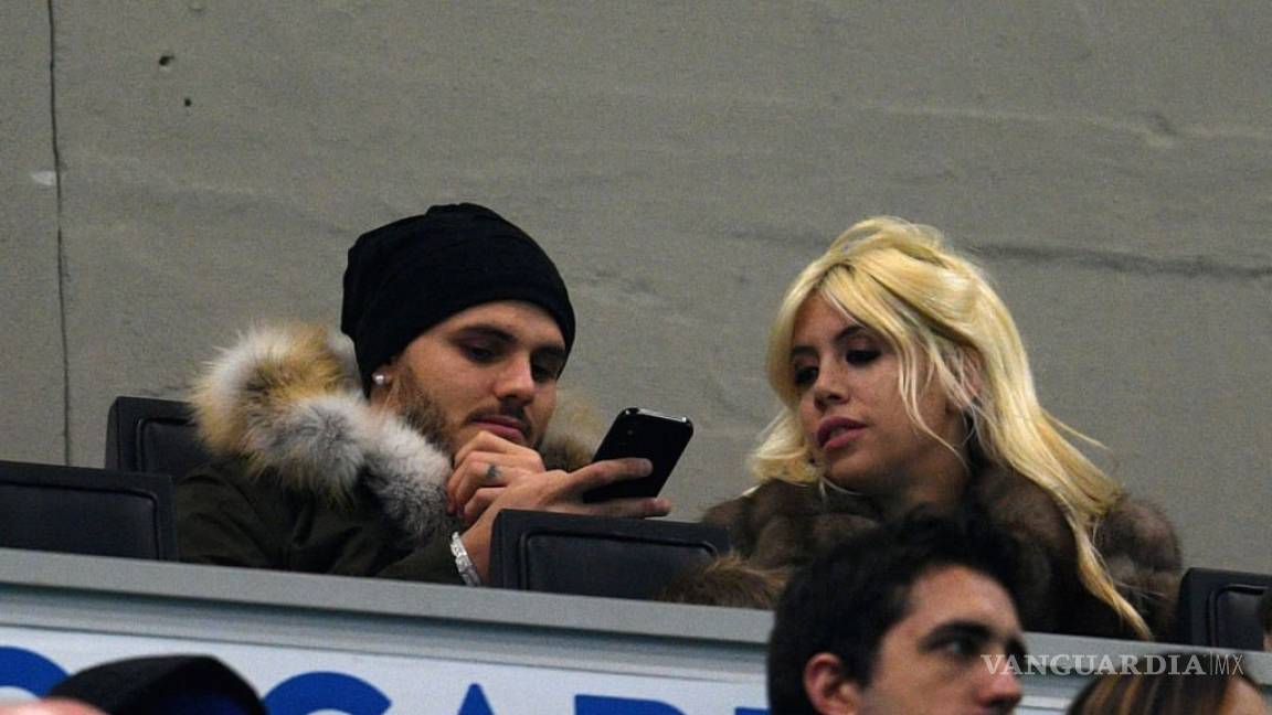 $!Se encienden los ánimos en el Inter de Milán: arrojan piedra al auto de Wanda Nara, la esposa y representante de Icardi