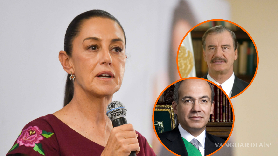 Claudia Sheinbaum arremete contra Fox y Calderón: ‘Acabaron con el petróleo’