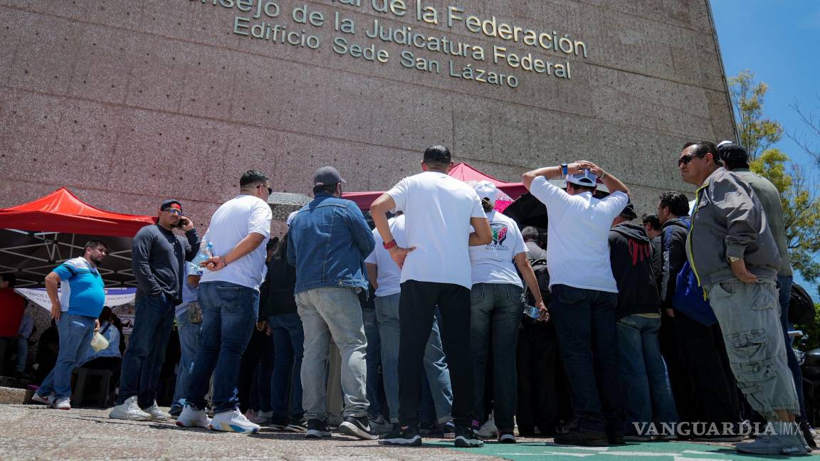 $!Los empleados del Poder Judicial Federal se han manifestado en contra de la reforma judicial impulsada por AMLO.