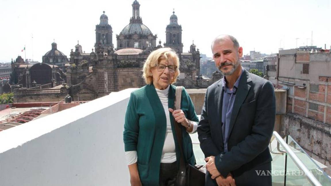 Alcaldesa de Madrid impulsará intercambio cultural con la Ciudad de México