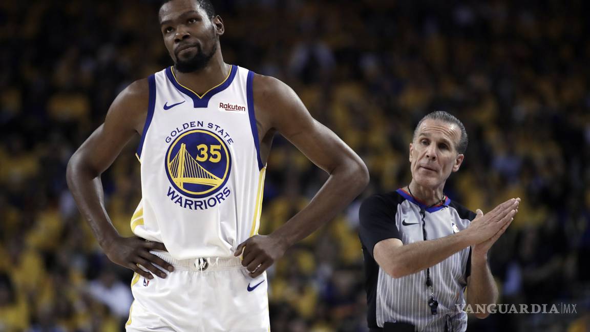 Kevin Durant no jugará más los Playoffs con los Warriors