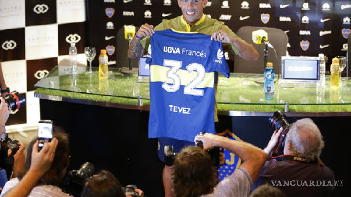 Tevez regresa a Boca Juniors tras su fracaso en China