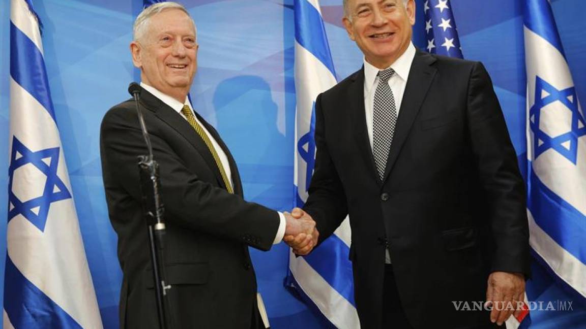 Afirma James Mattis que Irán sigue amenazando a Israel y a sus países vecinos