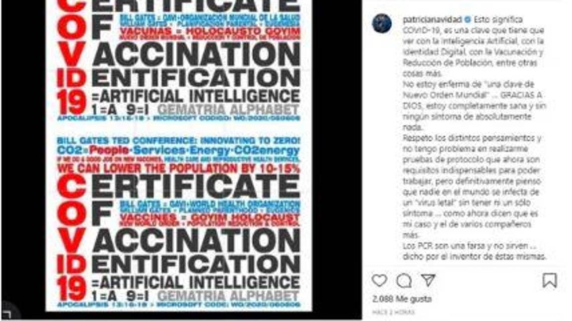 $!Paty Navidad da positivo a COVID-19... ¡y sigue sin creer en la enfermedad!