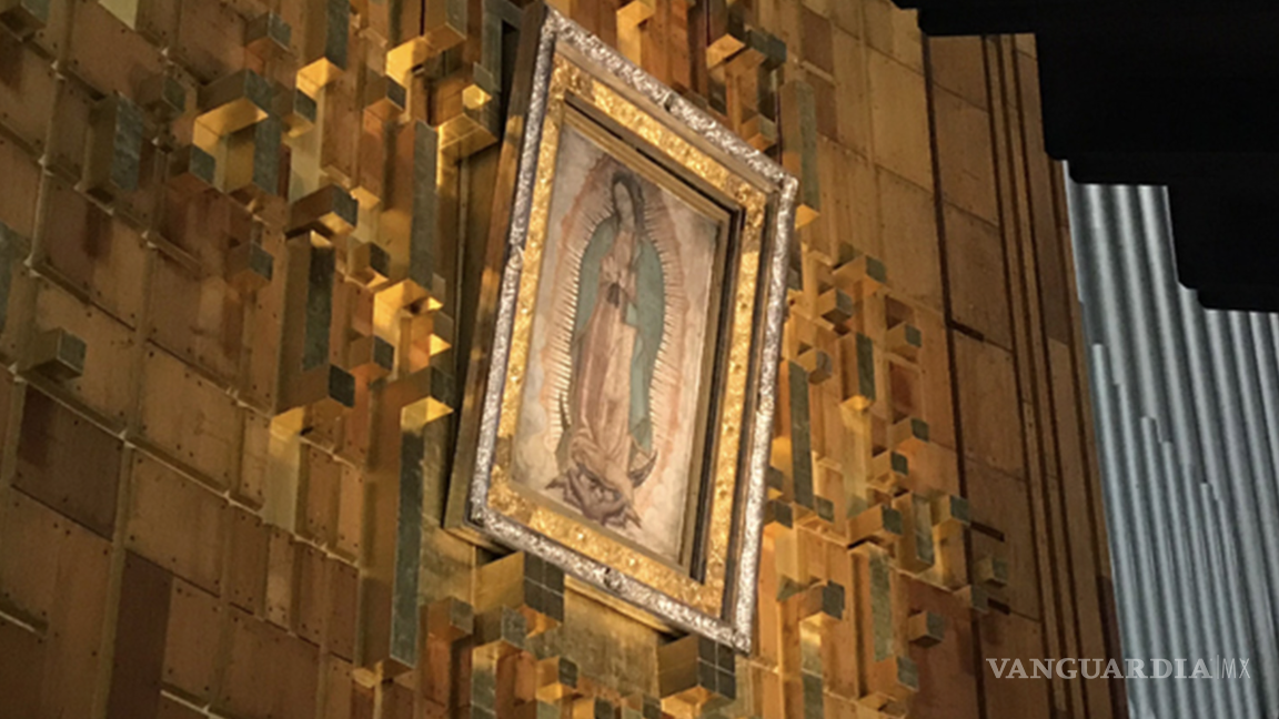$!El lienzo original de la Virgen de Guadalupe se encuentra resguardado en la Basílica de Guadalupe.