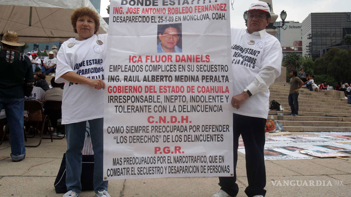 Abogados de la CEAV apoyan a implicado en desaparición, denuncian familiares de secuestrado en Coahuila