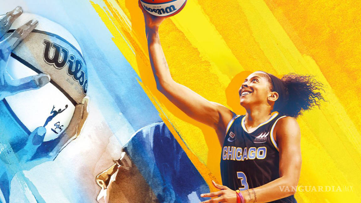 Candace Parker es la primera mujer en ser portada del videojuego NBA2K