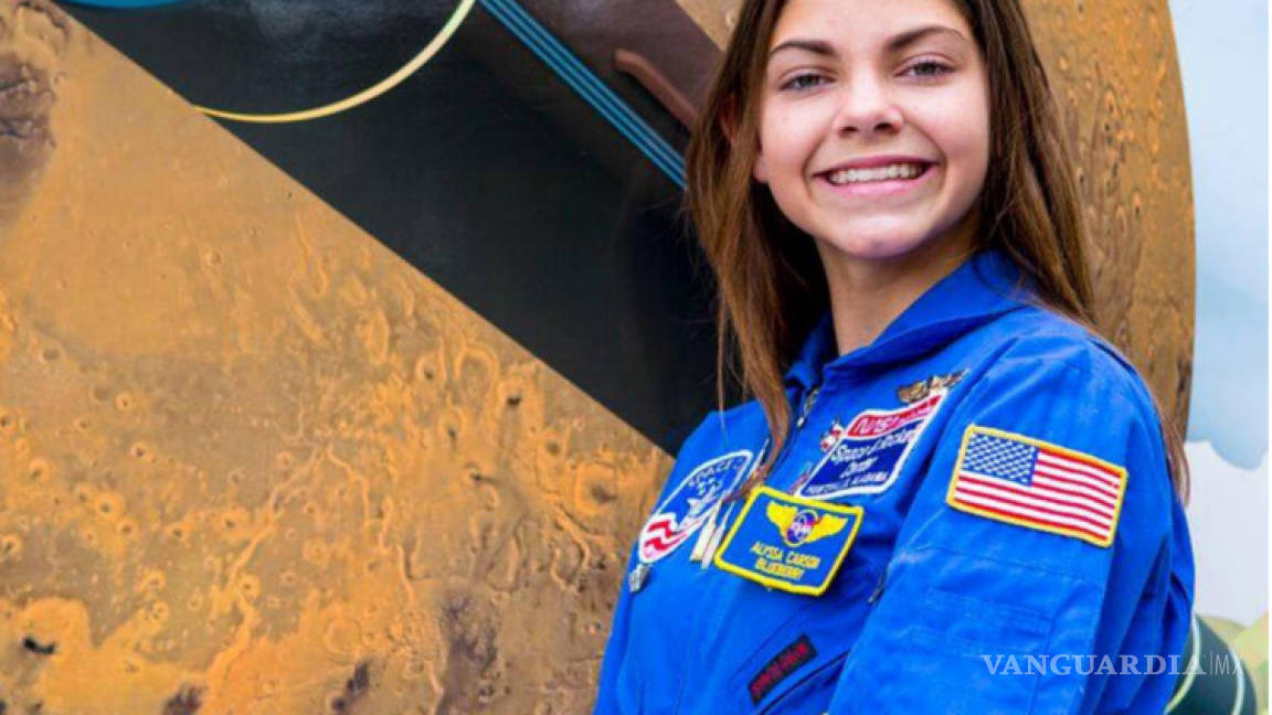 Adolescente estadounidense será la primera en pisar Marte en 2033