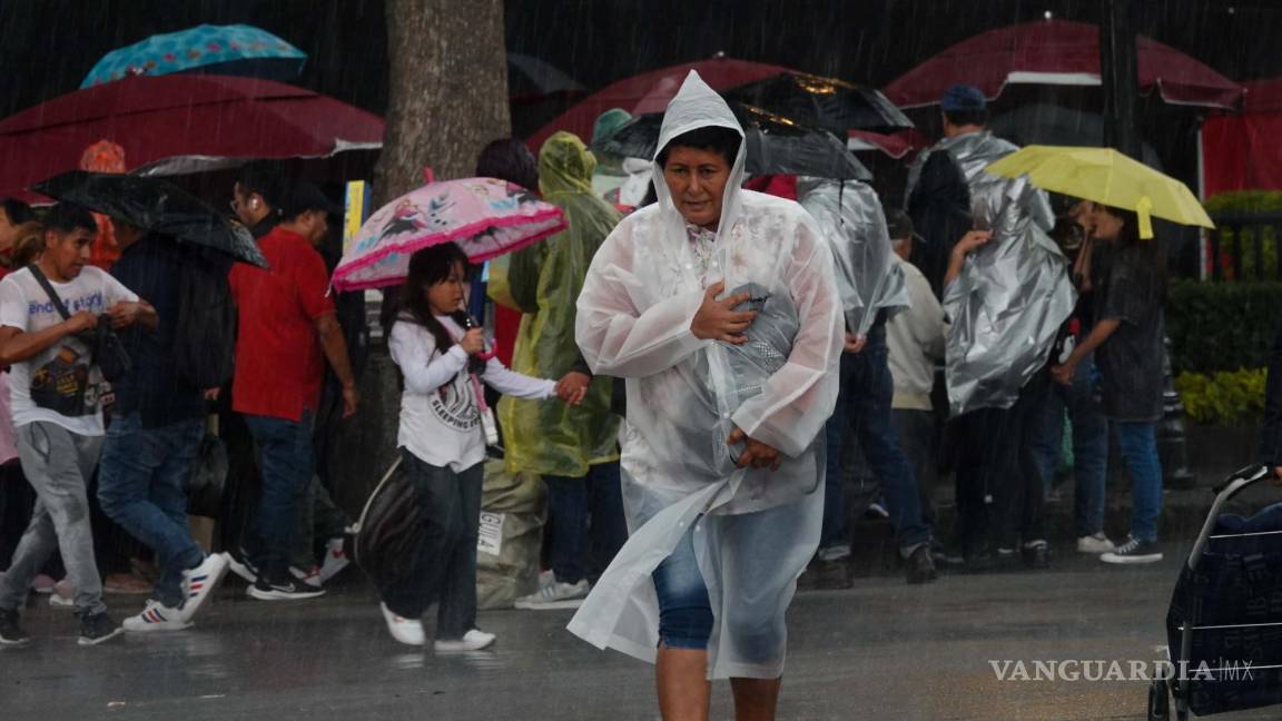 Prepárese...Monzón Mexicano y Onda Tropical 13 azotarán con lluvias intensas, granizo y fuertes vientos