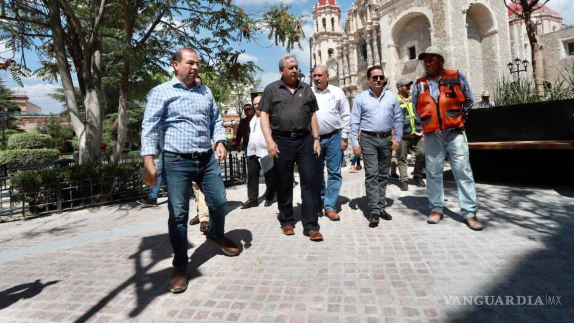 El sello de Saltillo lo dará Paseo Capital, dice Alcalde en recorrido de supervisión