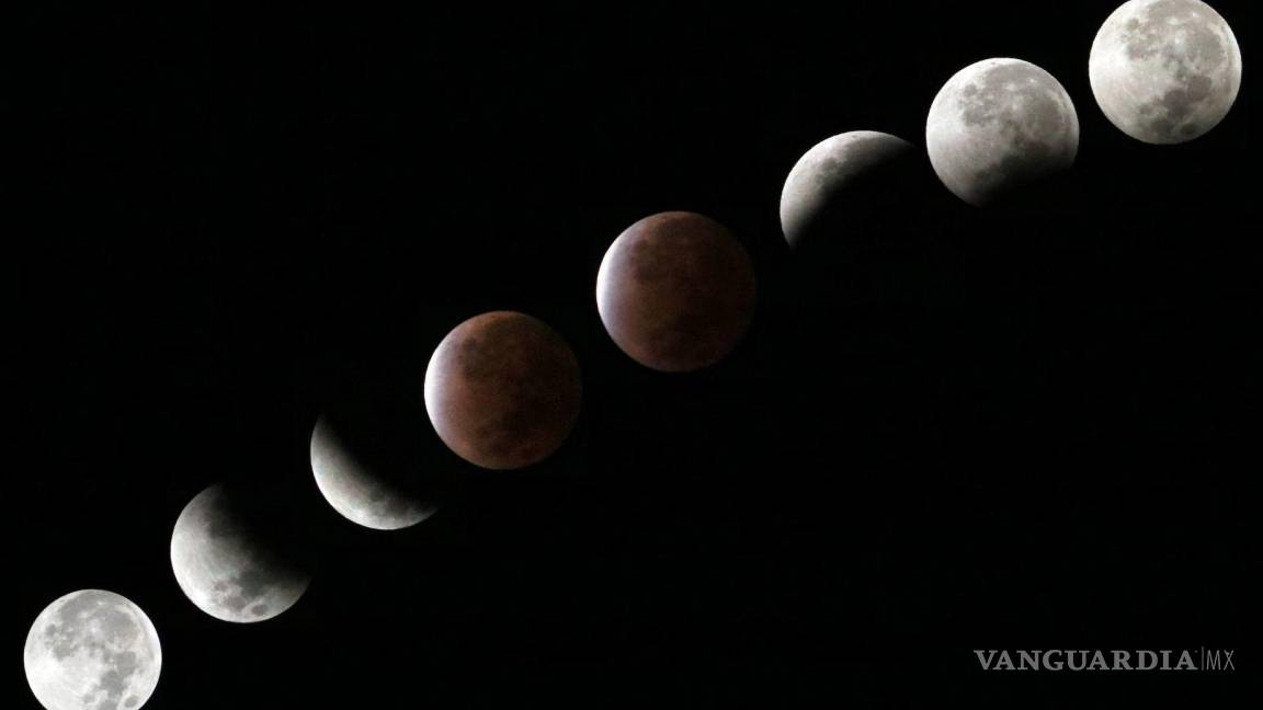 Eclipse lunar parcial más largo del siglo en imágenes