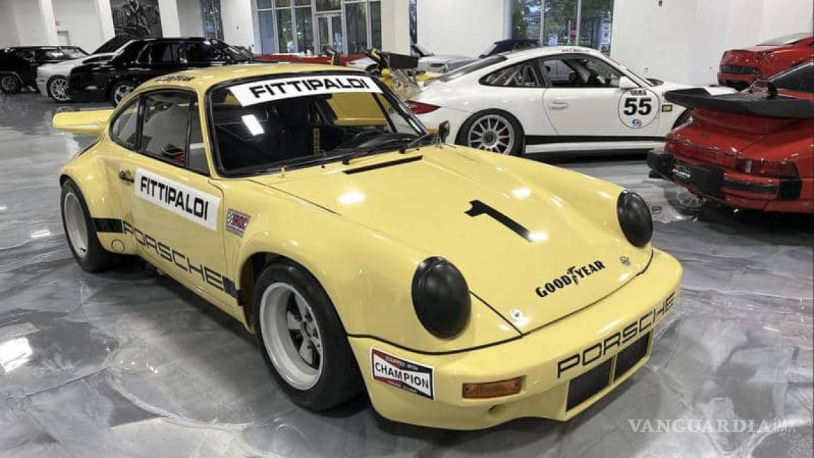 Venden en 2.2 mdd el Porsche 911 de Pablo Escobar que perteneció a Fittipaldi