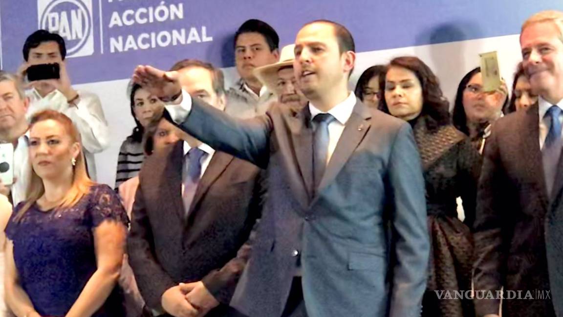 Marko Cortés toma protesta como nuevo líder nacional del PAN