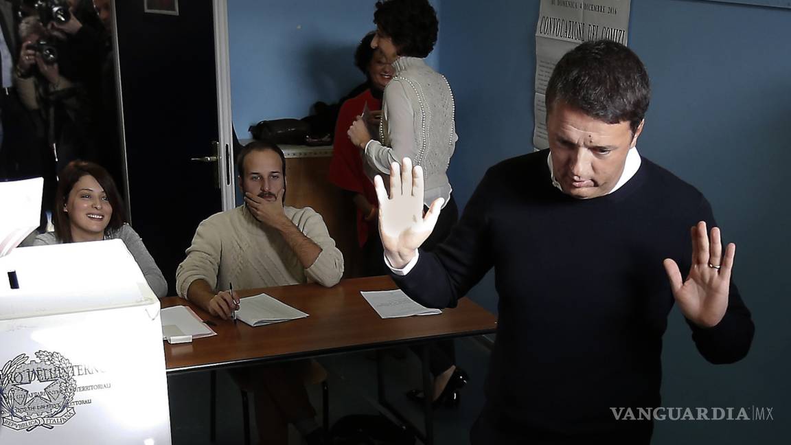 Matteo Renzi pierde el referéndum