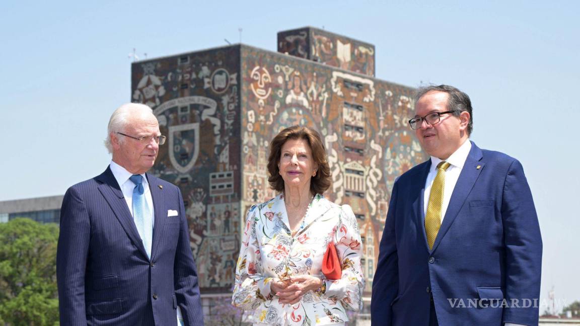 ¡La realeza en la UNAM! Reyes de Suecia firmaron convenio académico