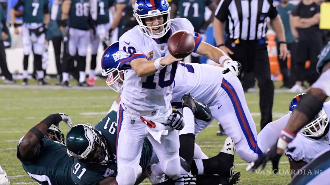 $!A pesar de tener marca de un triunfo y cinco derrotas, Giants deposita confianza en Eli Manning