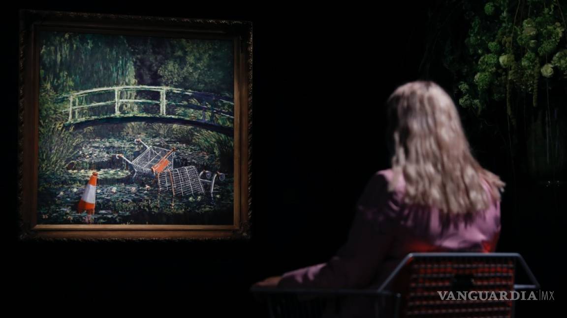 Show Me the Monet de Banksy se subasta por casi 10 millones de dólares