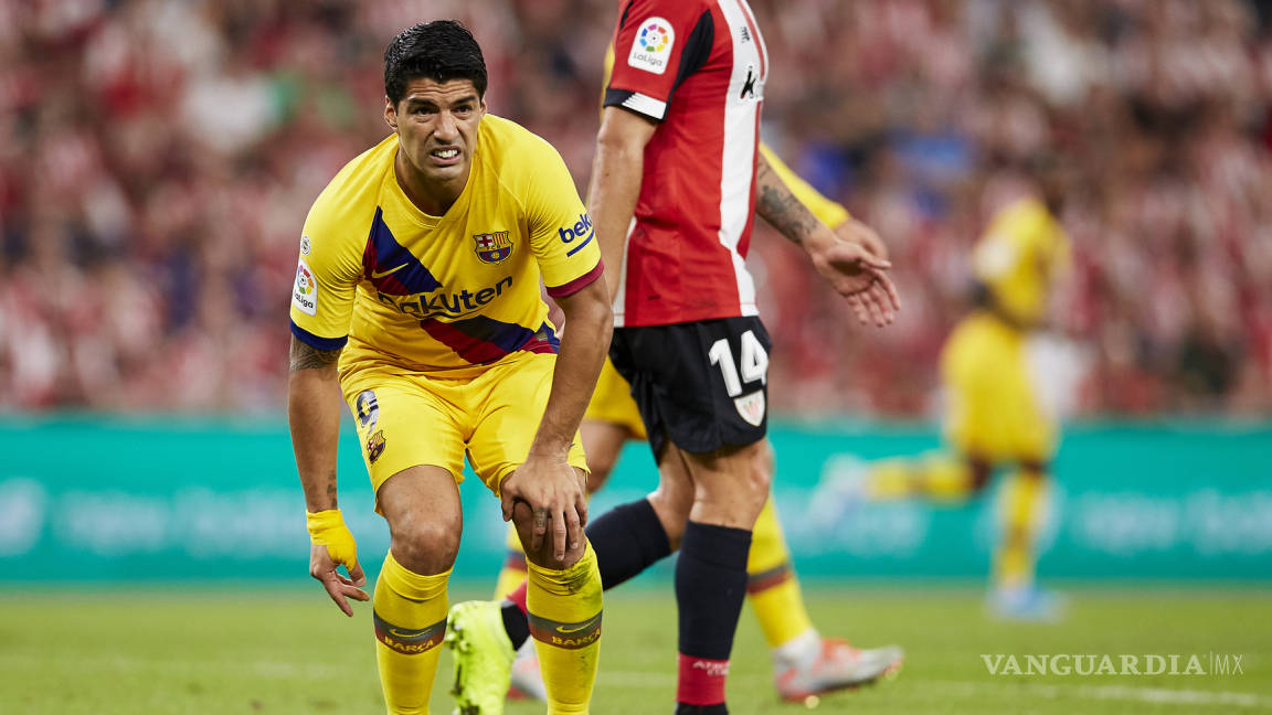 Luis Suárez será baja dos semanas por lesión