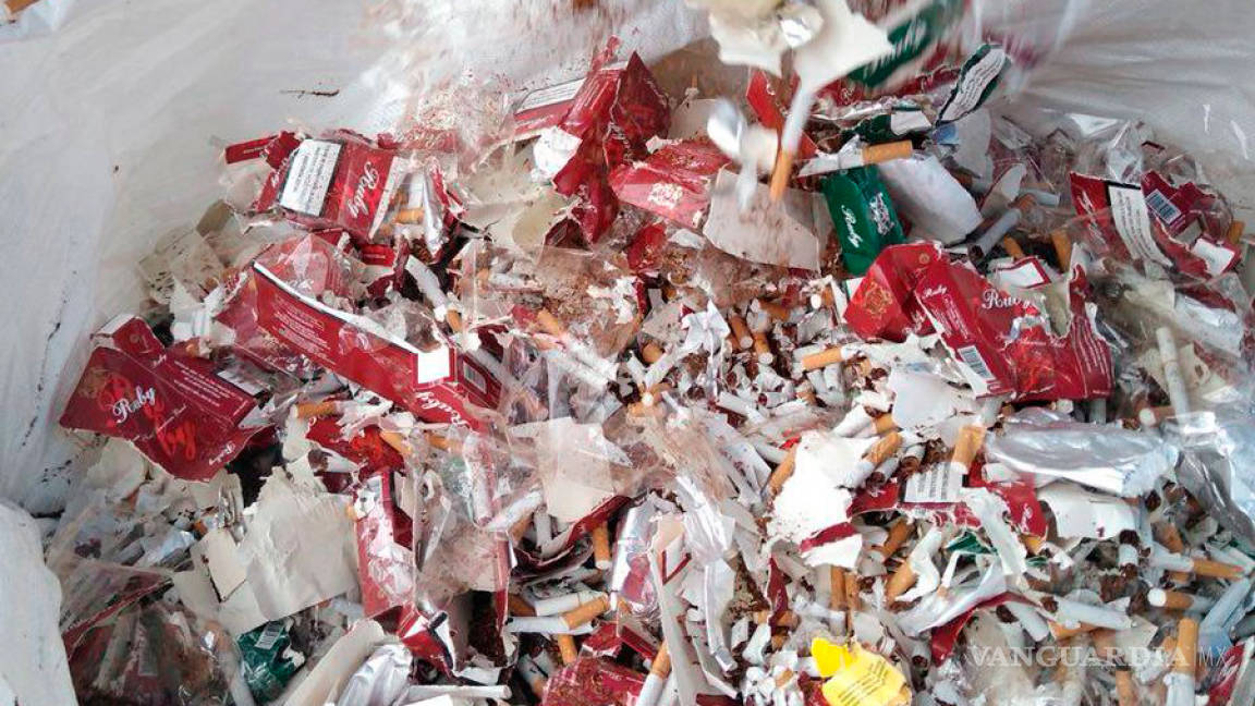 PGR destruye un millón de cigarros de contrabando en Veracruz