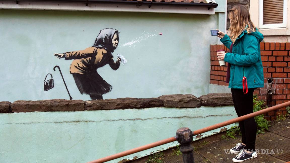 Nueva obra de Banksy incrementa precio de casa en venta