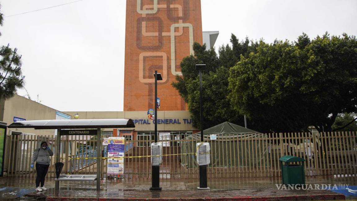 $!Una zona de guerra: hospitales de Tijuana abrumados por pacientes con coronavirus