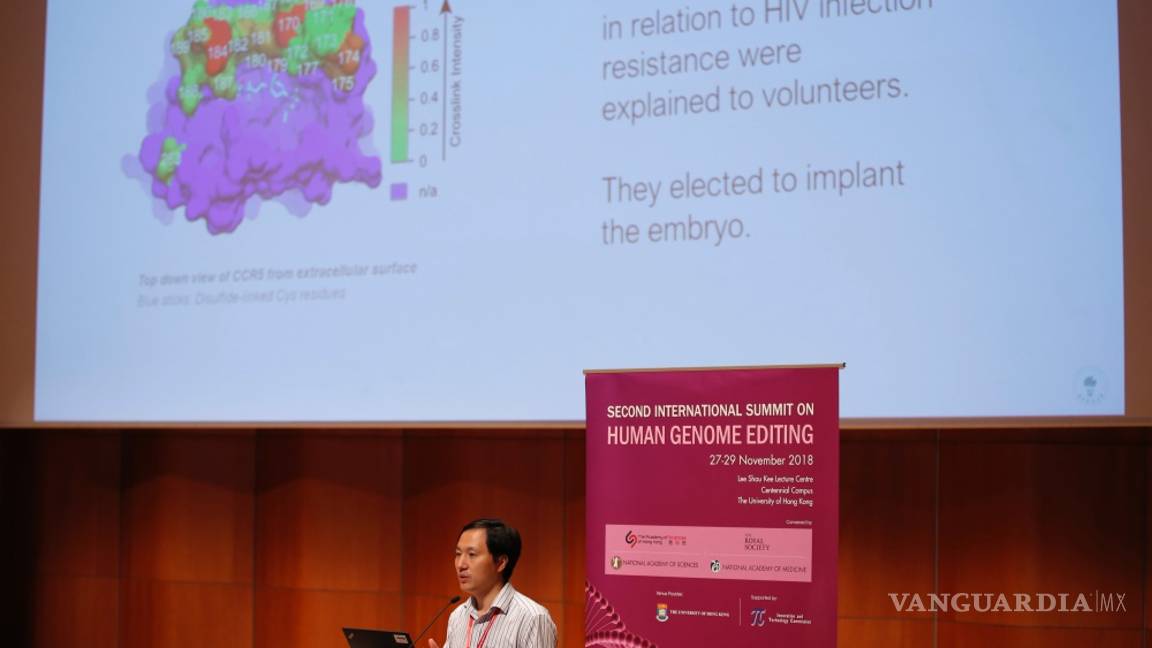 $!He Jiankui, científico chino, defiende la efectividad de su estudio de modificación genética