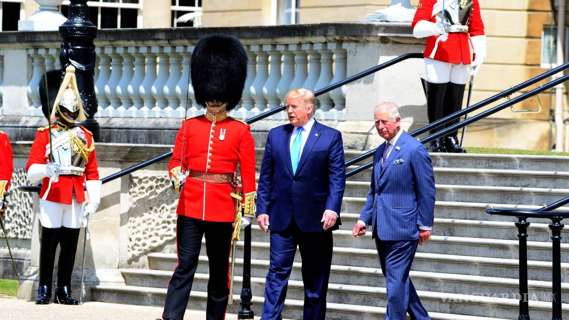 $!Inicia Trump en Londres su visita de Estado criticando al alcalde Sadiq Khan