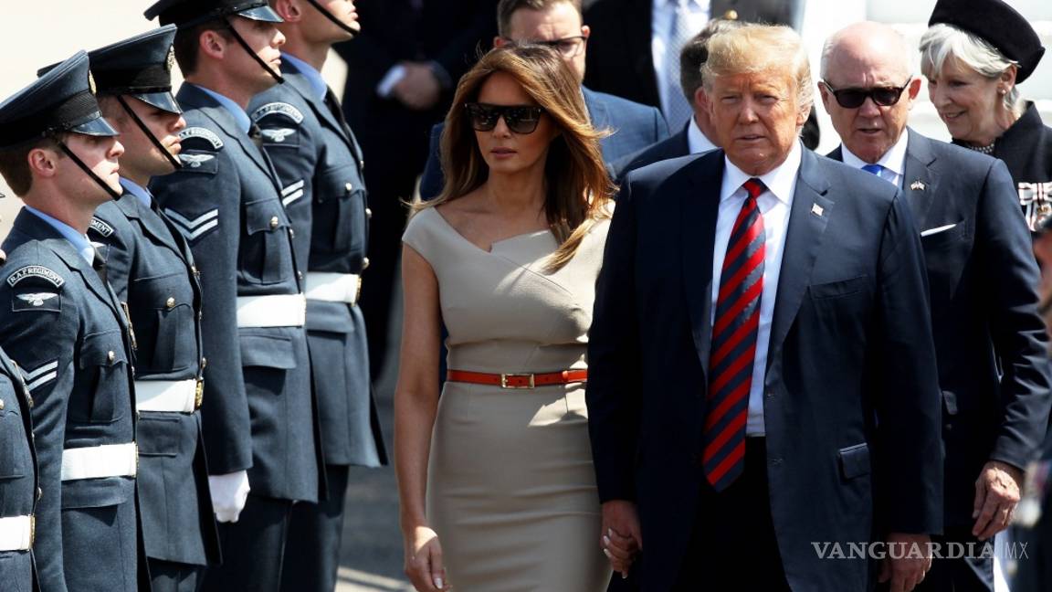 $!Reino Unido recibe a Trump con Gobierno u en un momento "de máxima debilidad interna”