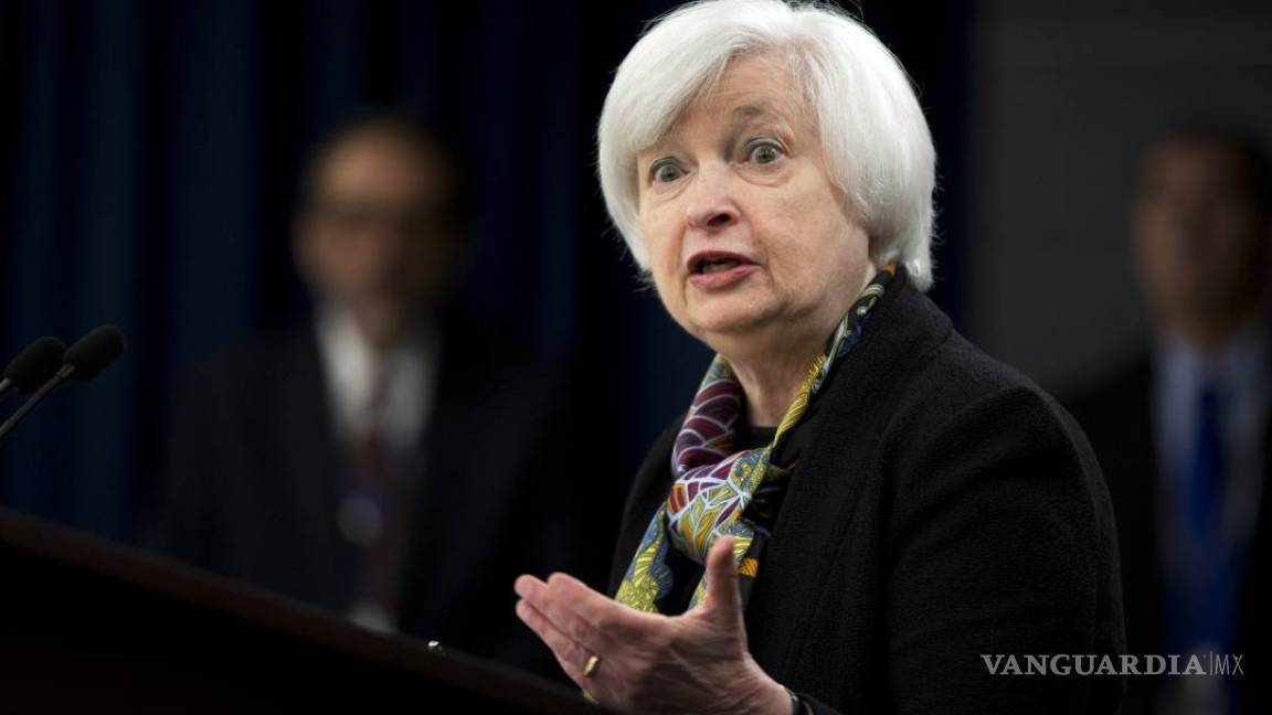 Aumento de las tasas de interés será gradual: Yellen