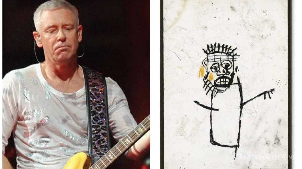 Subastarán un autorretrato de Basquiat de la colección del bajista de U2