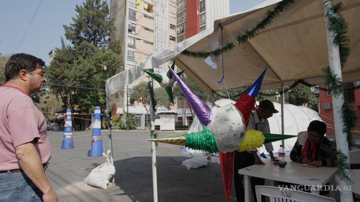 Con dolor y esperanza pasan Navidad los damnificados de los sismos en México