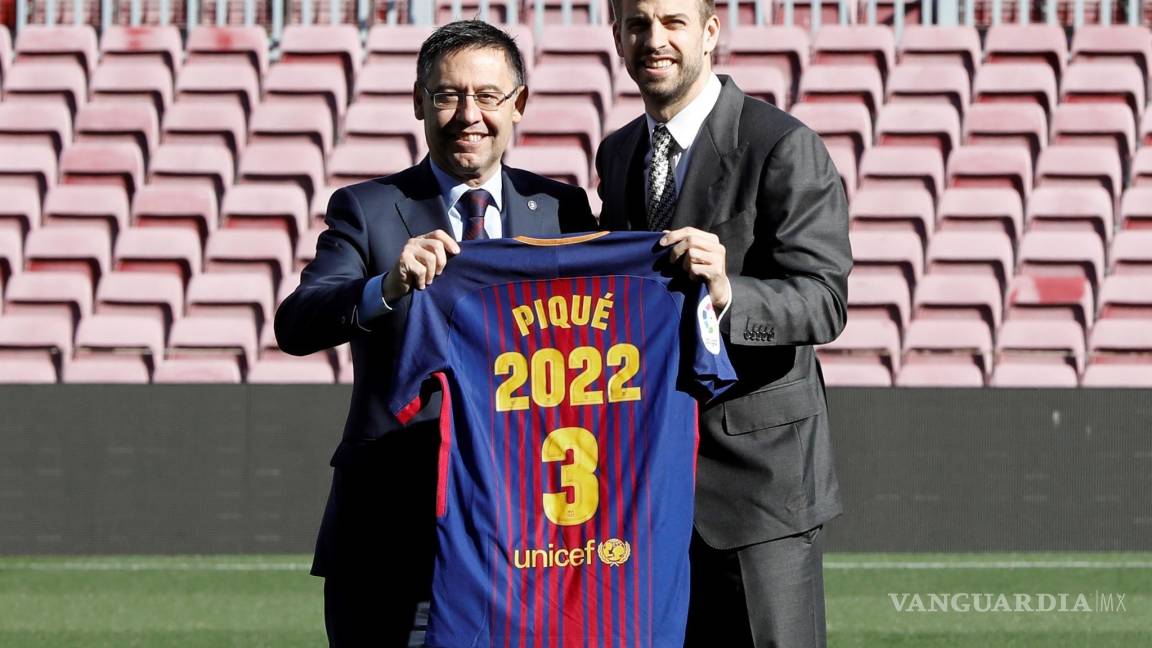 Amarra el Barcelona a Piqué hasta 2022