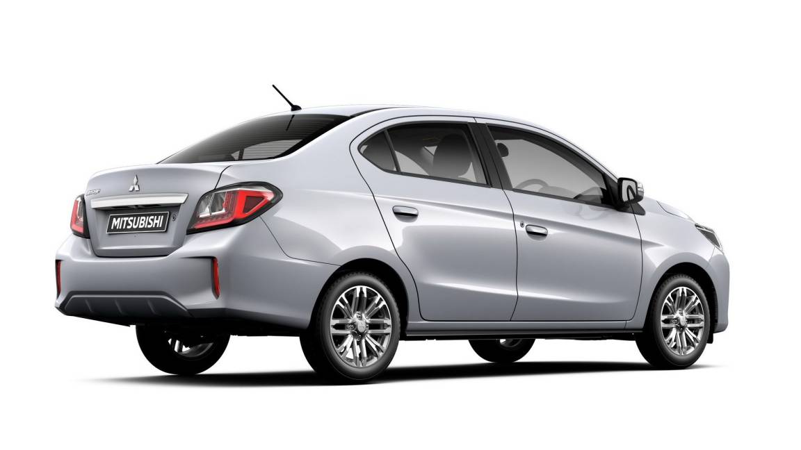 $!Mitsubishi Mirage 2020 se sacude los años con nuevo 'rostro'