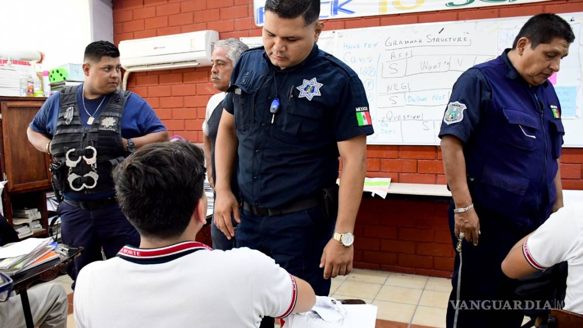 $!Disminuyen índices de inseguridad en escuelas de Monclova