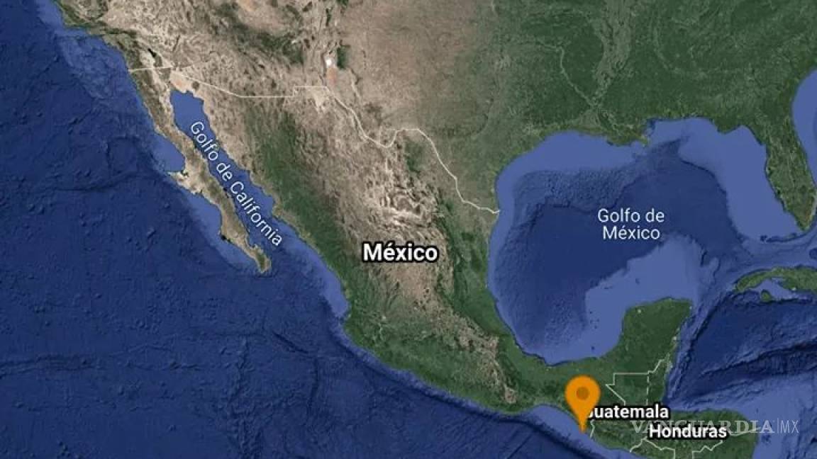Se registra sismo con magnitud de 5.2 grados en Chiapas