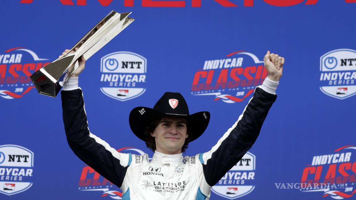 Colton Herta rompe récord de edad tras ganar el IndyCar