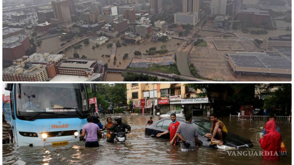 Inundación en Houston es algo sin precedentes, en Mumbai es algo recurrente