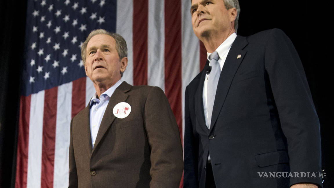 Expresidente George W. Bush reaparece para apoyar a su hermano Jeb