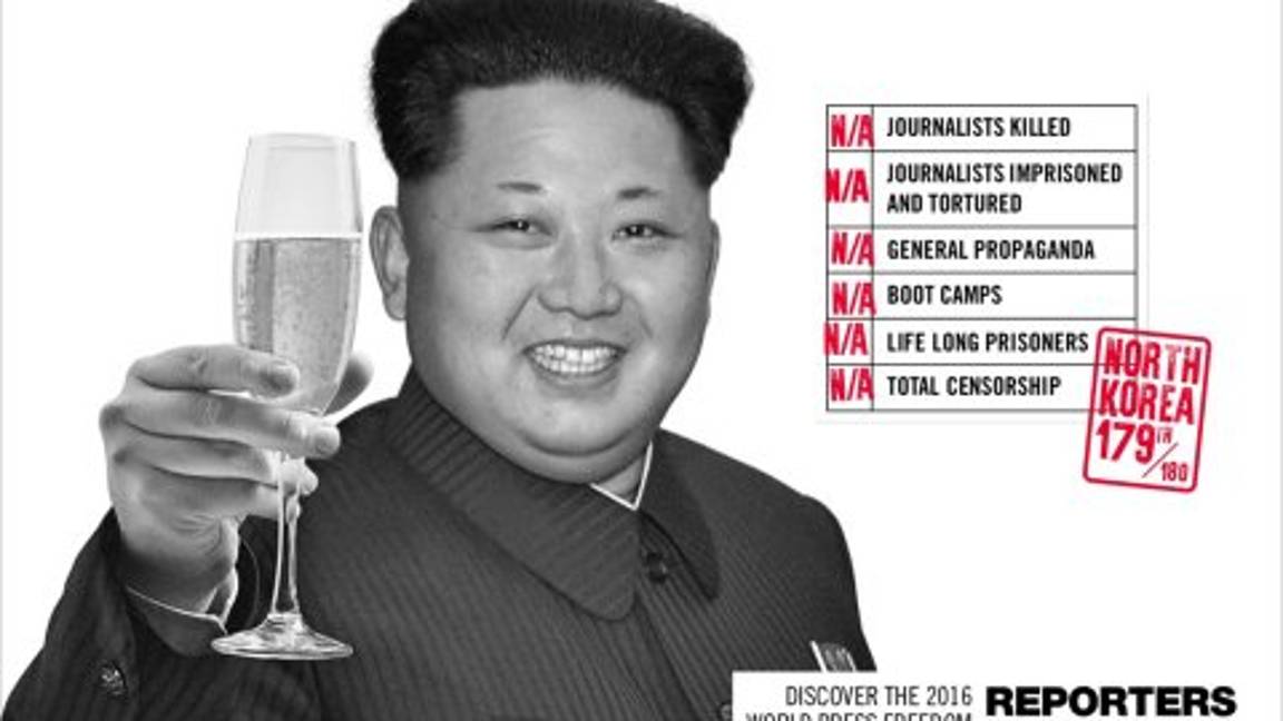 $!Los países que se 'jactan' de limitar la libertad de prensa según RSF