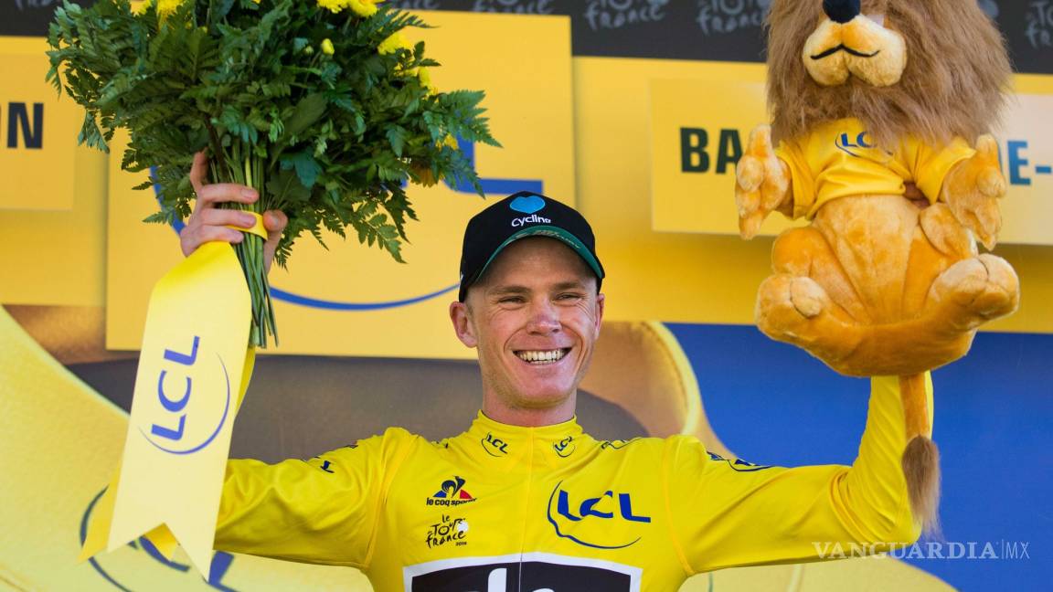 En el Tour de Francia Froome ya se puso la amarilla