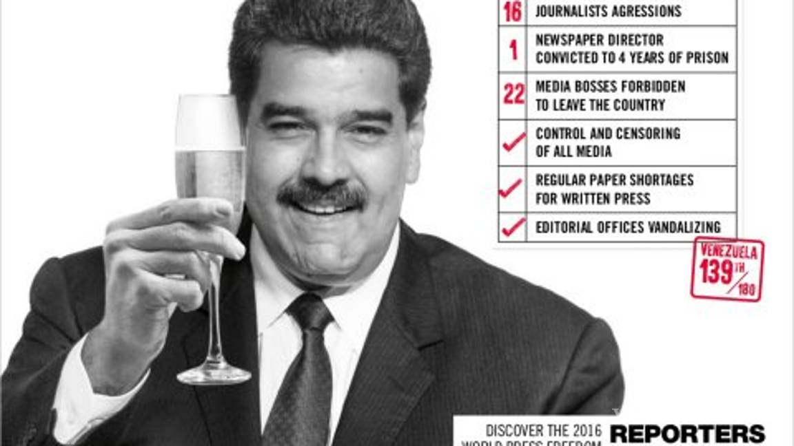 $!Los países que se 'jactan' de limitar la libertad de prensa según RSF