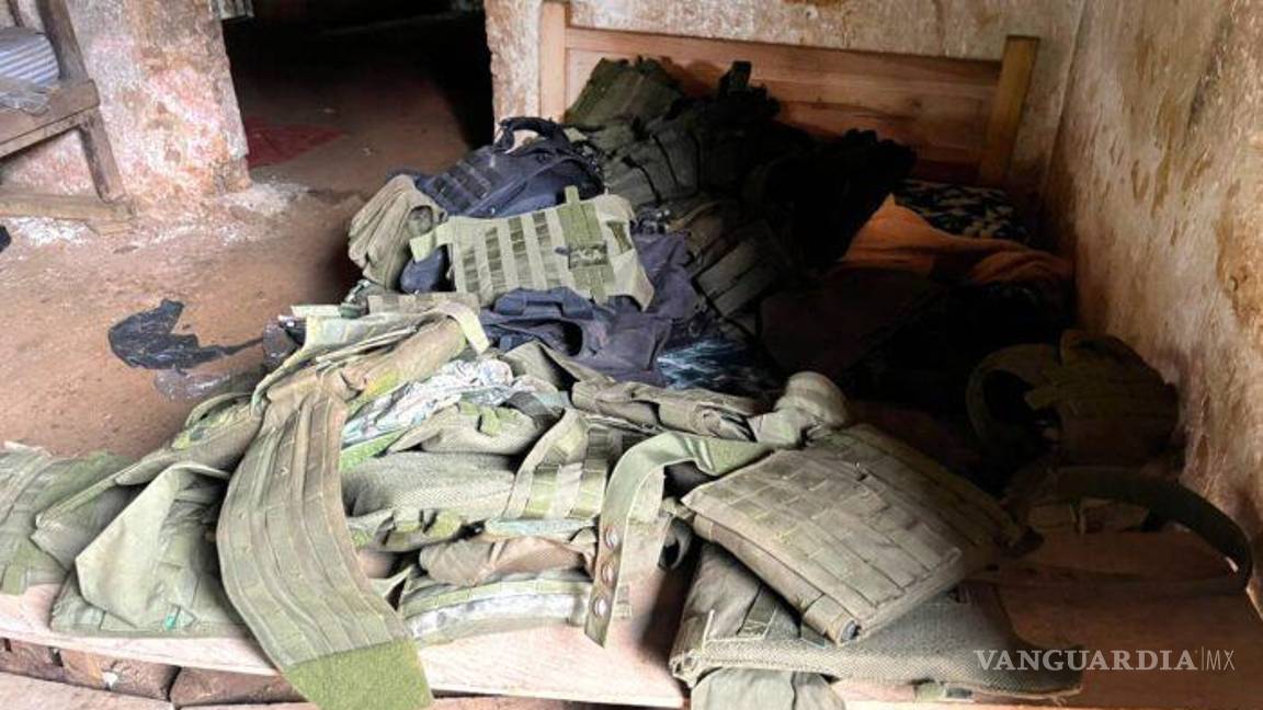 $!FGR asegura arsenal en rancho de Pantelhó, en Chiapas