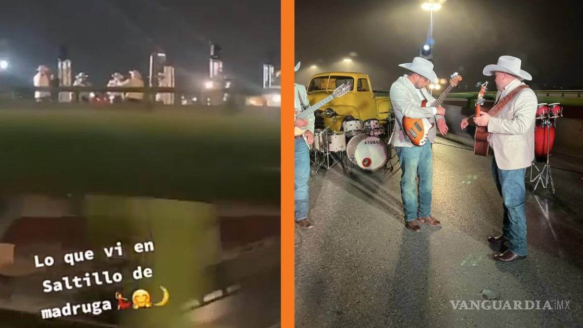 Grupo musical de Saltillo graba videoclip en puente de ‘El Sarape’