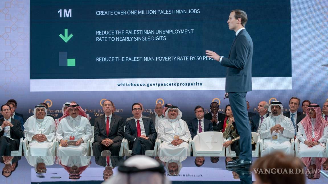 $!El foro económico "Paz para la Prosperidad" de Trump impide crear un Estado palestino