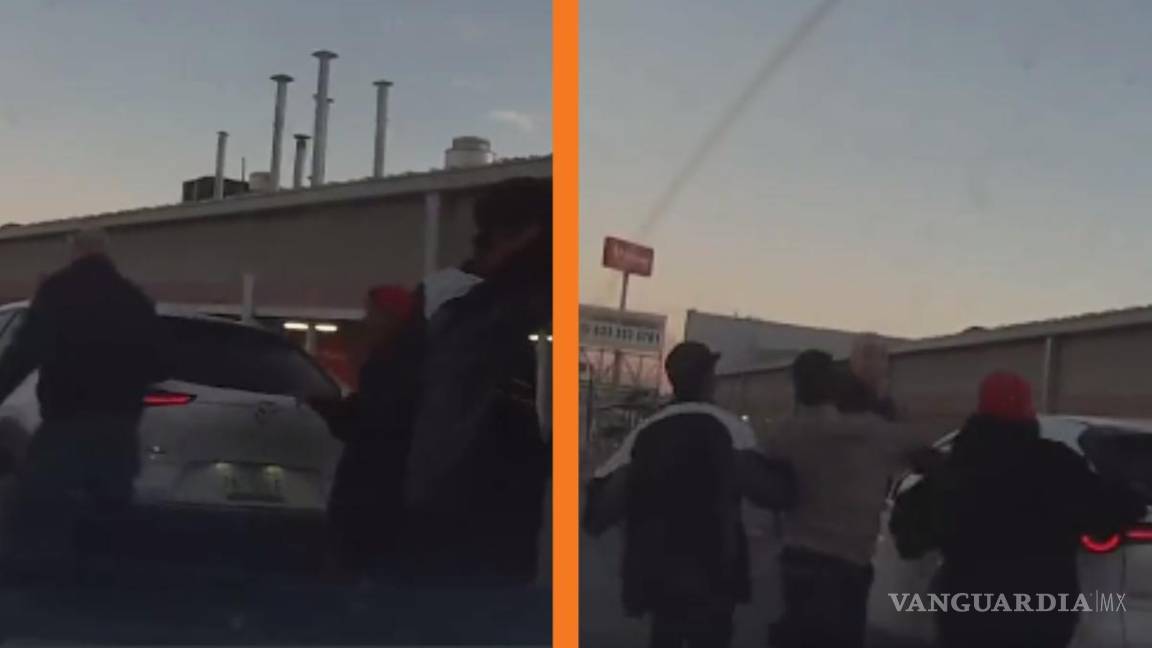 Saltillo: difunden video de jóvenes golpeando a conductor en bulevar Mirasierra