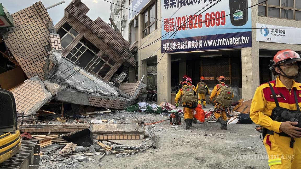 Sismo de 6.8 grados sacude la costa sureste de Taiwán