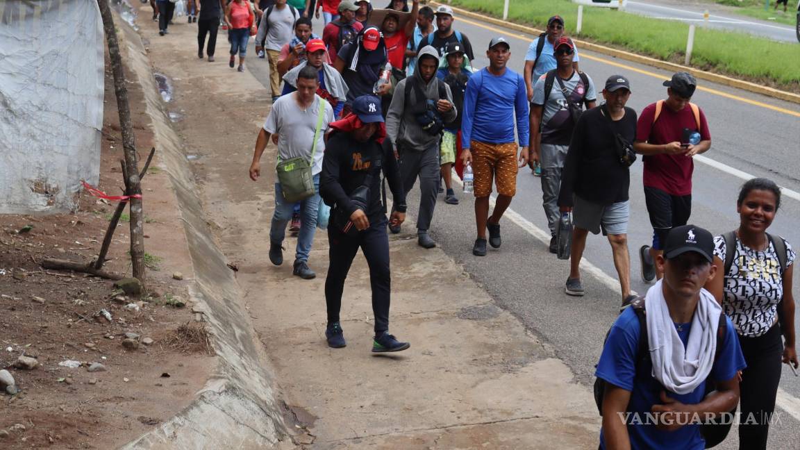 Piden atender a migrantes en la frontera sur